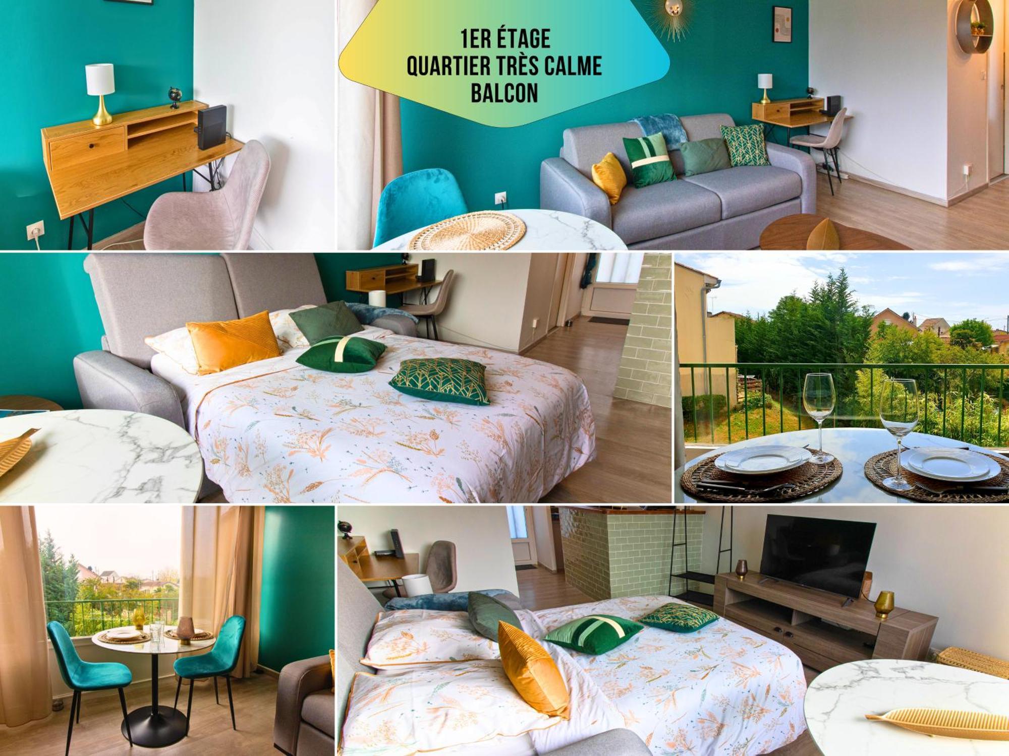Le Pic'Vert - Free Parking - 400M Hospital - 15Min Train Station & Historic Center - Air Conditionner - Calm & Cosy Bergerac Zewnętrze zdjęcie