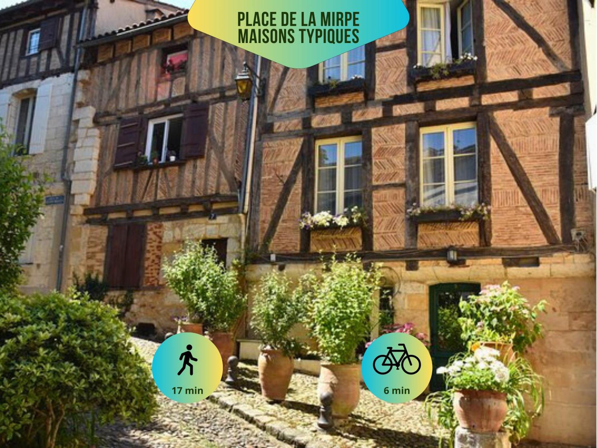 Le Pic'Vert - Free Parking - 400M Hospital - 15Min Train Station & Historic Center - Air Conditionner - Calm & Cosy Bergerac Zewnętrze zdjęcie